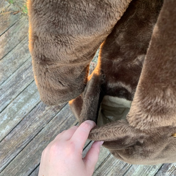 Vintage Sears Faux-Fur Teddy Coat - Picture 8 of 15